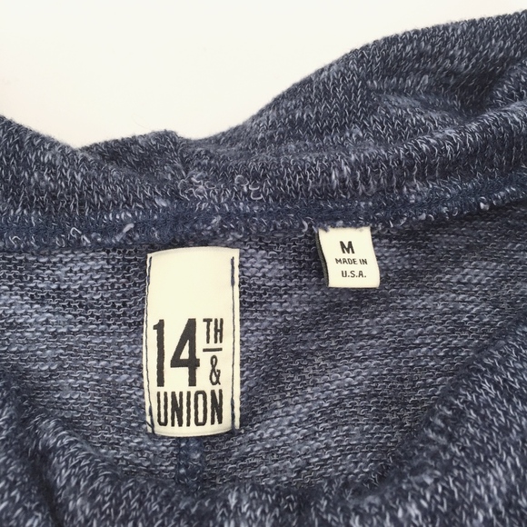 + 14th & Union Cowl Neck Heathered Sweater - Picture 6 of 7